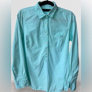 J Crew Robins Egg Blue Blouse